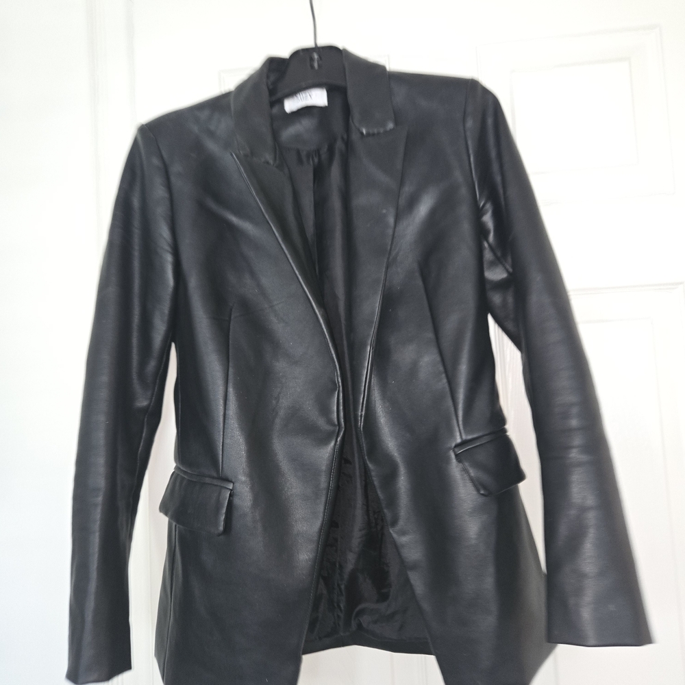 Women's Black Leather Jacket